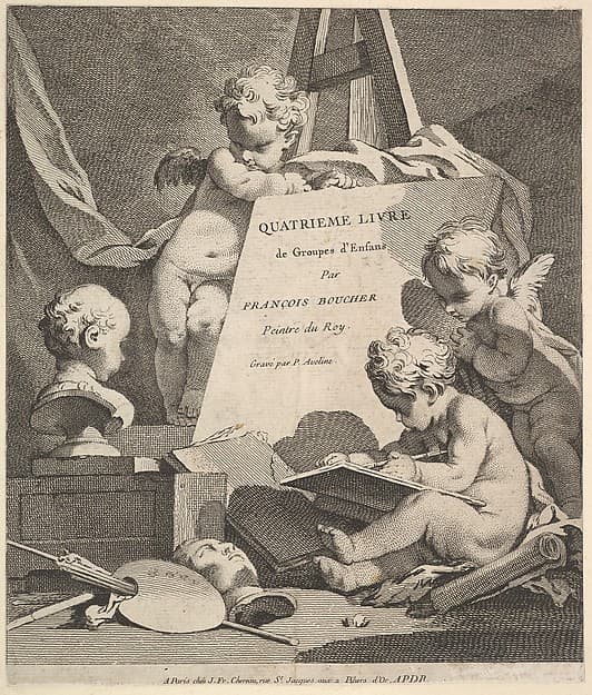 Fourth Book of Groups of Children, by Pierre Alexandre Aveline