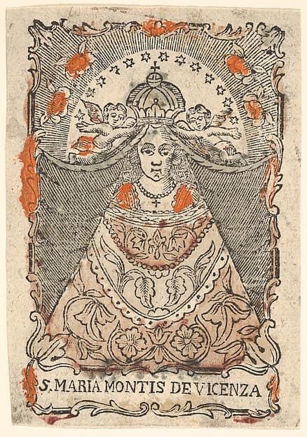 Santa Maria Montis de Vicenza, by Anonymous, Italian, 17th or 18th century