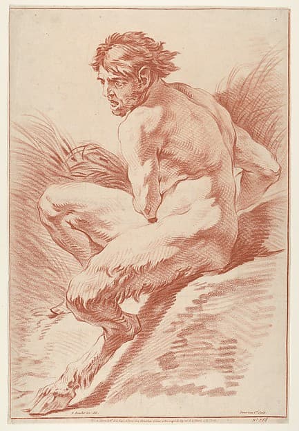 Satyr, by Gilles Demarteau