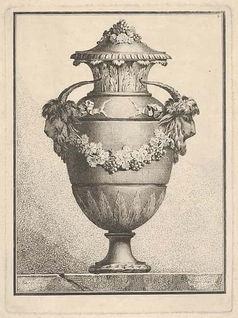 Neoclassical Vase, by Benigno Bossi