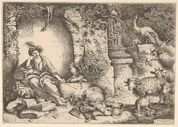 Circe changing the companions of Ulysses into beasts, by Giovanni Benedetto Castiglione (Il Grechetto)
