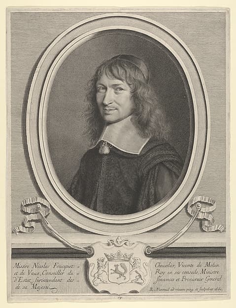 Nicolas Fouquet, by Robert Nanteuil