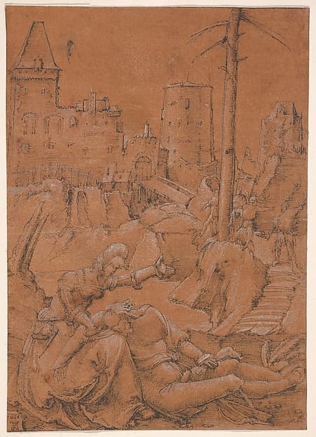 Samson and Delilah, by Albrecht Altdorfer
