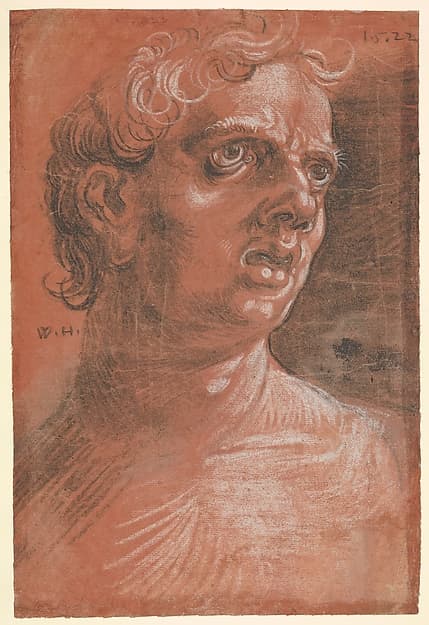 Bust of a Man, by Wolfgang Huber