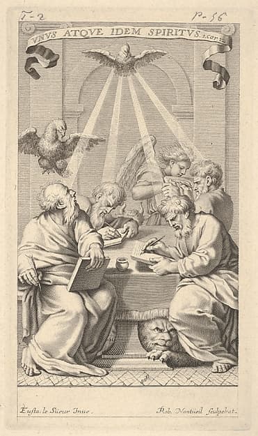 The Four Evangelists, by Robert Nanteuil