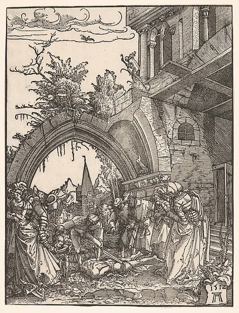 The Beheading of Saint John the Baptist, by Albrecht Altdorfer