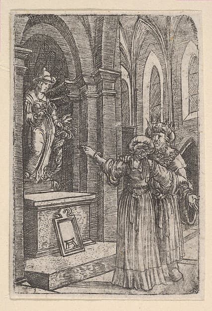 Solomon's Idolatry, by Albrecht Altdorfer