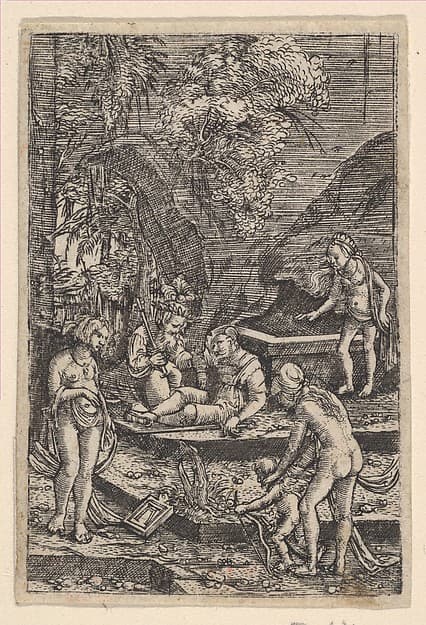 The Dream of Paris, by Albrecht Altdorfer