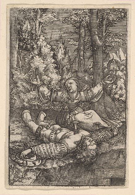 Pyramus and Thisbe, by Albrecht Altdorfer