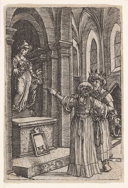 Solomon's Idolatry, by Albrecht Altdorfer