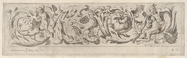 Disegni Varij di Polifilo Zancarli (Friezes), by Polifilo Giancarli