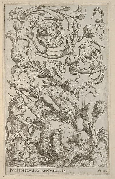 Disegni Varii di Polifilo Zancarli, by Polifilo Giancarli