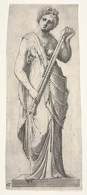Euterpe, by Antonio Fantuzzi