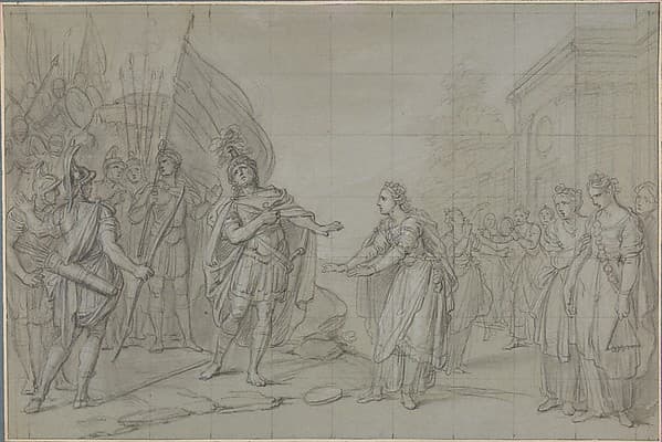 The Daughter of Jephthah, by Charles Antoine Coypel