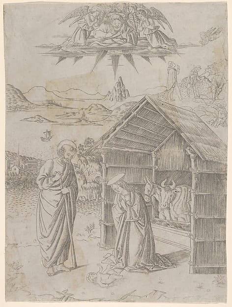 The Nativity, from "Life of the Virgin and Christ", by Francesco Rosselli