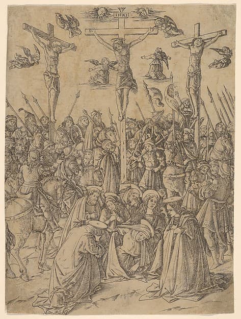 Calvary, from Life of the Virgin and Christ, by Francesco Rosselli