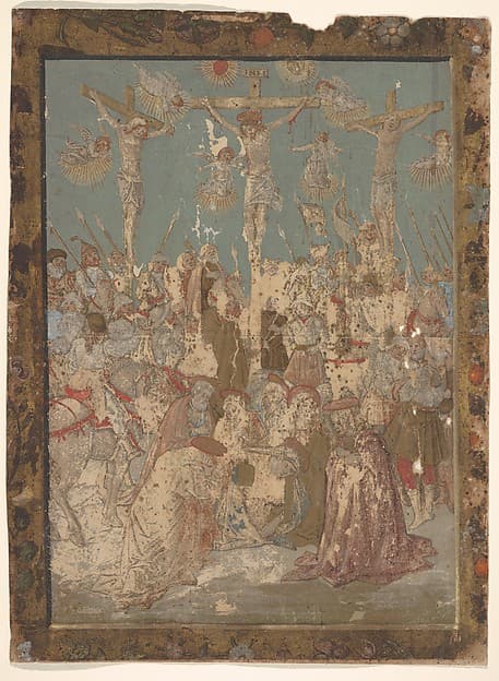 Calvary, from Life of the Virgin and Christ, by Francesco Rosselli