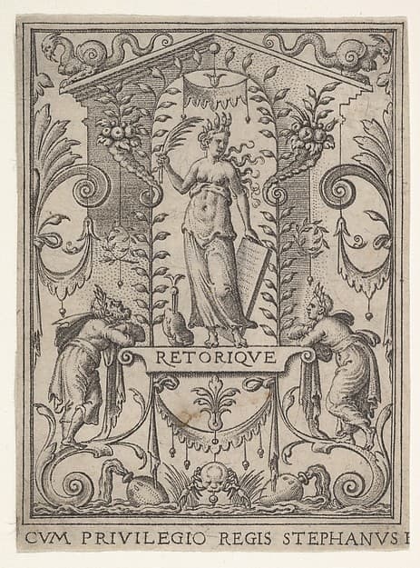 Rhetoric (Retorique), by Etienne Delaune