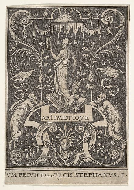 Arithmetic (Arithmetique), by Etienne Delaune