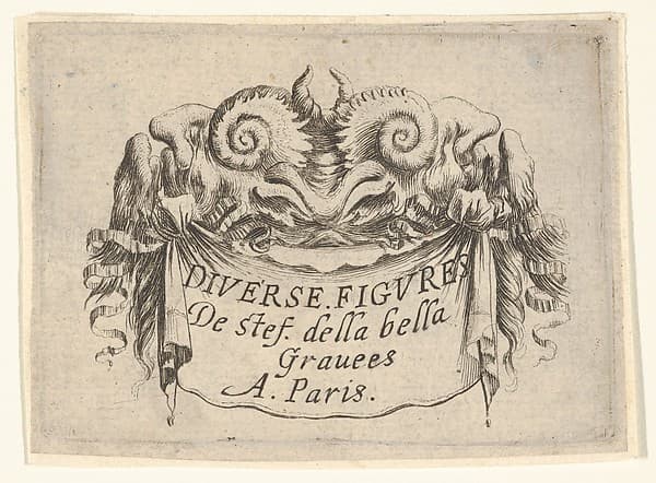 Title Plate, by François Chauveau