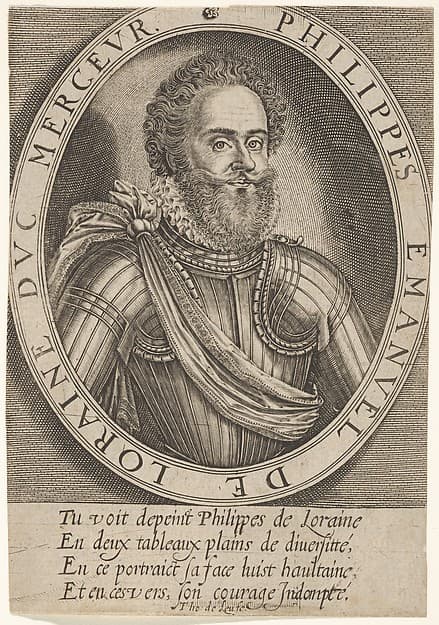 Philip Emanuel de Loraine, by Thomas de Leu