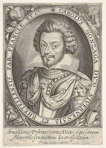 Charles de Gonzague, Duc de Nevers, by Thomas de Leu