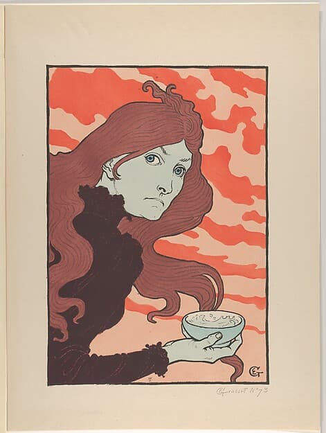 Vitrioleuse, from "L'Estampe Originale", by Eugène-Samuel Grasset
