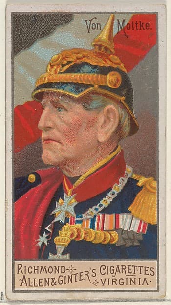 Helmuth Karl Bernhard Graf von Moltke, from the Great Generals series (N15) for Allen & Ginter Cigarettes Brands, by Allen & Ginter