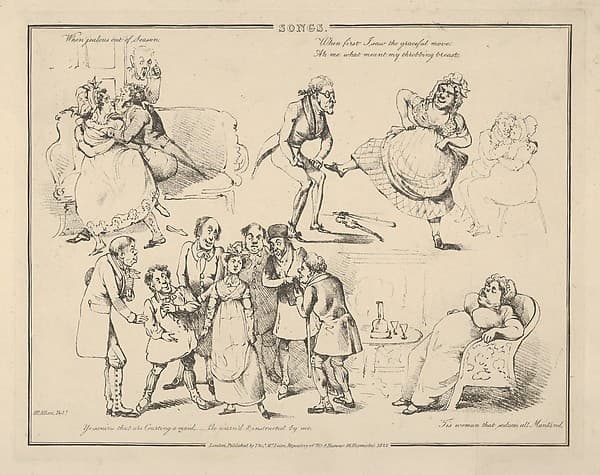 Songs: "When jealous out of Season...", by Henry Thomas Alken