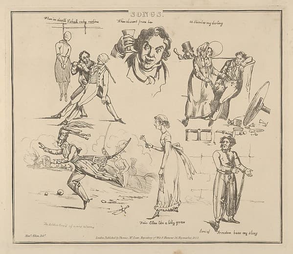 Songs: "When in death I shall calm recline...", by Henry Thomas Alken