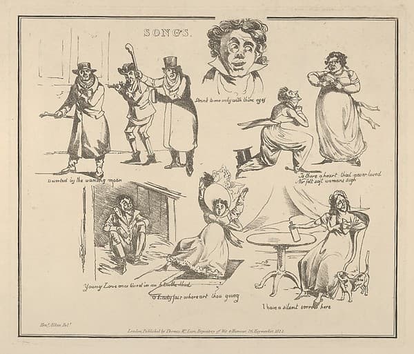 Songs: "Deserted by the waning moon...", by Henry Thomas Alken