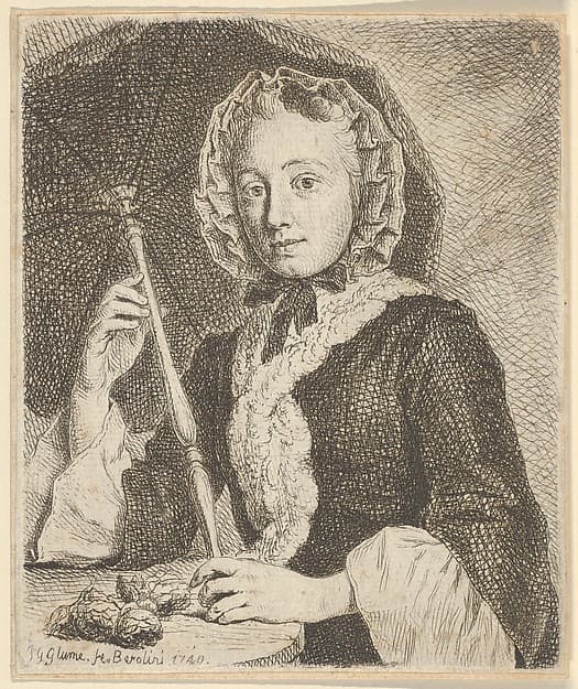 The Artist's Sister-in-Law, by Johann Gottlieb Glume