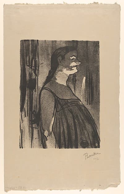 Madame Abdala (from Le Café Concert), by Henri de Toulouse-Lautrec