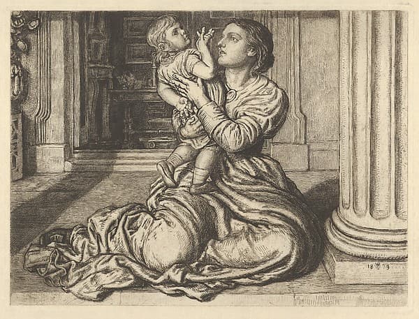 The Father's Leave-Taking, by William Holman Hunt