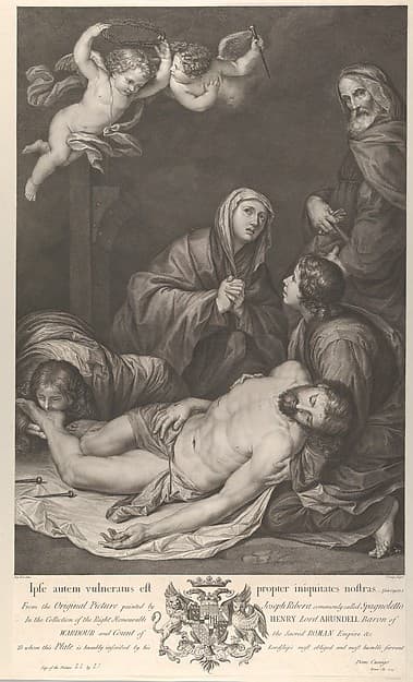 Entombment of Christ, by Domenico Cunego