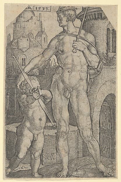 Jupiter, from "The Seven Planets", by Heinrich Aldegrever