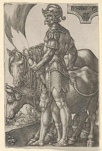 Mars, from The Seven Planets, by Heinrich Aldegrever