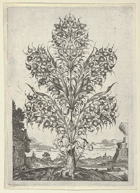 Goldsmith's Bouquet, from "Newes Lauberbuechlein", by Peter Aubry II