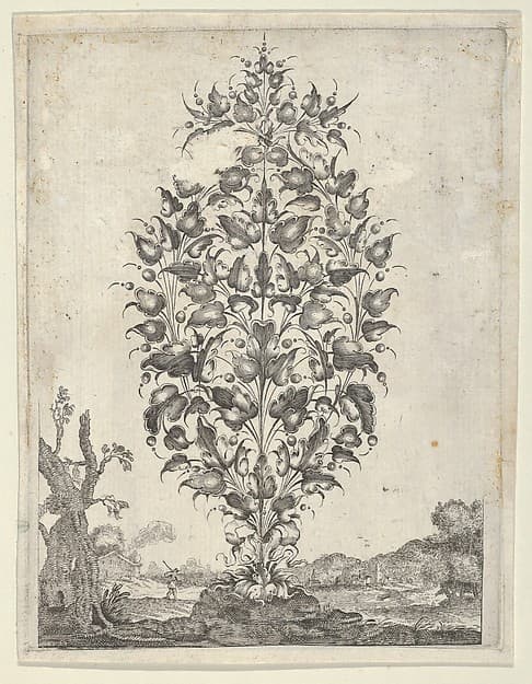 Goldsmith's Bouquet, from "Newes Lauberbuechlein", by Peter Aubry II