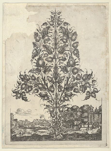 Goldsmith's Bouquet, from "Newes Lauberbuechlein", by Peter Aubry II