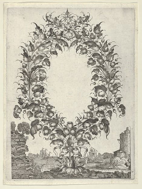 Goldsmith's Bouquet, from "Newes Lauberbuechlein", by Peter Aubry II