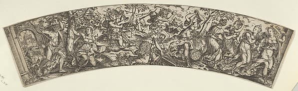 The Seven Liberal Arts Persecuted by Pluto and Bacchus, by Jost Amman