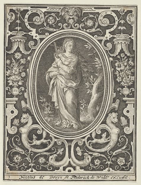 Faith, from the Cardinal Virtues, by Nicolaes de Bruyn