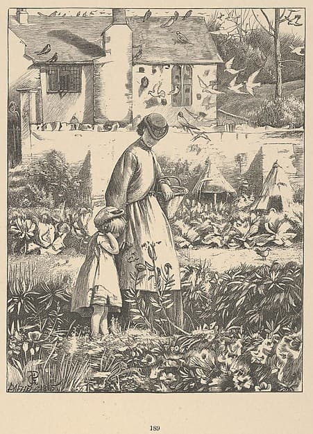 The Island Bee, from "Picture Poesies", by George John Pinwell