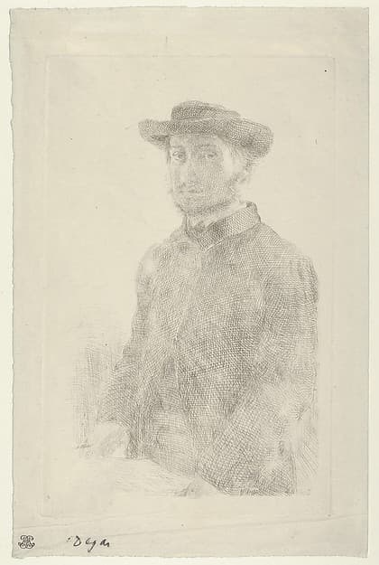 Self-Portrait, by Edgar Degas