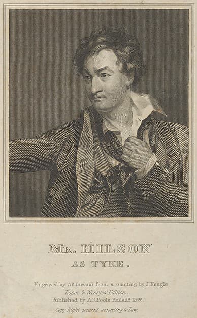 Thomas Hilson as Tyke, by Asher Brown Durand