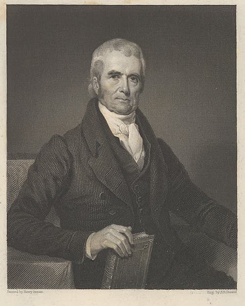 Chief Justice John Marshall, by Asher Brown Durand
