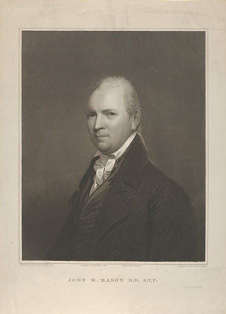 John M. Mason, D.D. S.T.P. (1770–1829), by Asher Brown Durand