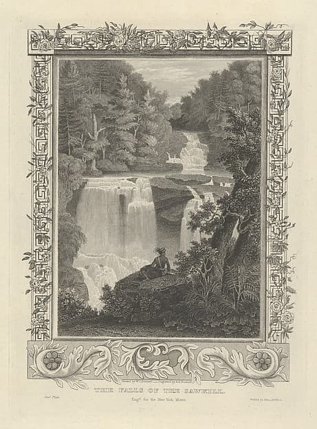 The Falls of the Sawkill, by Asher Brown Durand