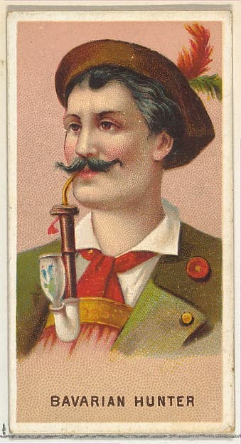 Bavarian Hunter, from World's Smokers series (N33) for Allen & Ginter Cigarettes, by Allen & Ginter